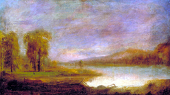 Landscape with Lake by Robert S. Duncanson