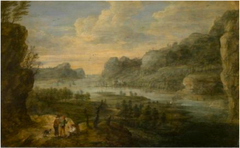 Landscape with Sunset