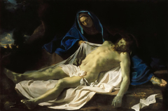 Le Christ mort sur les genoux de la Vierge by Charles Le Brun