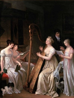 Le concert by Marguerite Gérard