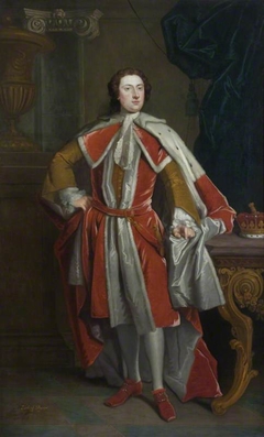 Lionel Tollemache, 4th Earl of Dysart (1708- 1770) by John Vanderbank