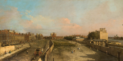 London: Whitehall and the Privy Garden looking North by Canaletto
