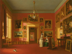Lord Northwick's Picture Gallery at Thirlestaine House by Robert Huskisson