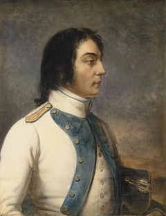 Louis-Charles-Antoine Des Aix de Veygoux, dit Desaix, capitaine au 46e régiment d'infanterie de ligne en 1792 by Charles de Steuben