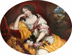 Louise-Renée de Penancoët de Kéroualle, Duchess of Portsmouth and Aubigny (1649-1734) by Henri Gascar