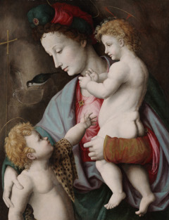 Madonna and Child with St. John by Francesco Bacchiacca