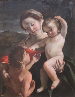 Madonna and Child with the Infant Saint John the Baptist by Giovanni Lanfranco