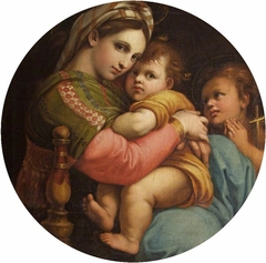 Madonna della sedia (after Raphael) by Prince Hoare