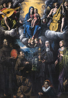 Madonna of the Seduced Fire by Tanzio da Varallo
