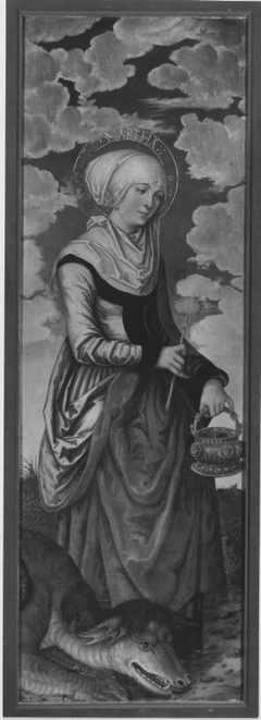 Magdalenenaltar: Hl. Martha (Anonymer Meister seiner Werkstatt) by Lucas Cranach the Elder