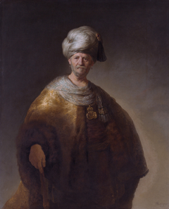 Man in Oriental Costume ("The Noble Slav") by Rembrandt