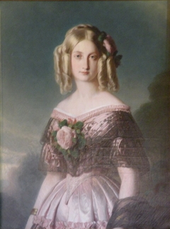 Marie-Caroline-Auguste de Bourbon-Salerne, duchesse d'Aumale by Franz Xaver Winterhalter