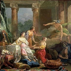 Mercury, Herse and Aglauros by Jean-Baptiste Marie Pierre