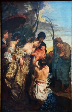 Moïse sauvé des eaux by Johann Liss