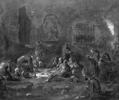 Monks at Supper