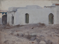 Moorish Buildings on a Cloudy Day by John Singer Sargent
