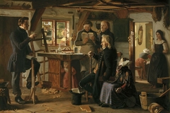 Mormons Visiting a Country Carpenter by Christen Dalsgaard