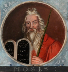 Moses with the Tablets of the Law by Anonymous