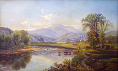 Mount Washington and the Saco River from the Intervale, North Conway by Edmund Darch Lewis