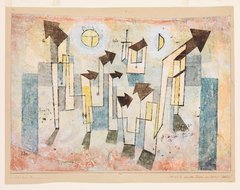 Mural from the Temple of Longing ↖Thither↗ by Paul Klee