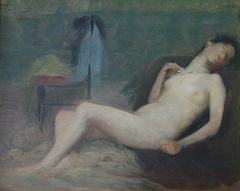 Nu feminino - Estudo para “Nu deitado” by Eliseu Visconti