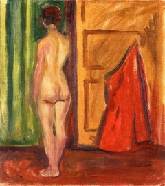 Nude with Her Back Turned by Edvard Munch