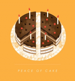 Peace of cake by Steven Toang Wei Shang