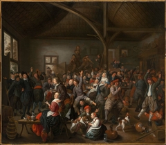 Peasants Carousing by Jan Miense Molenaer