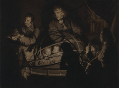 Philosopher Giving a Lecture on the Orrery by Joseph Wright of Derby