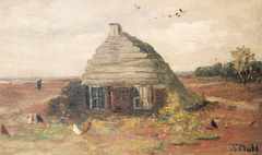 Plaggenhut in Drente by Sina Mesdag-van Houten