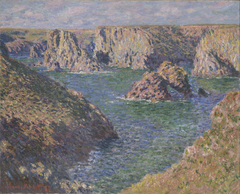 Port-Domois, Belle-Isle by Claude Monet