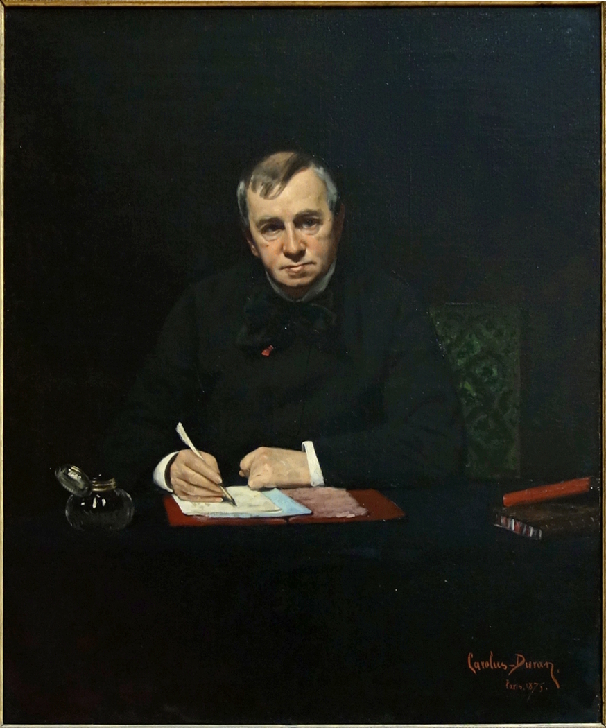 Portrait d'Emile de Girardin, journaliste et homme politique
