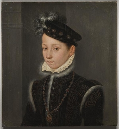 Portrait de Charles IX by anonymous in the Musée Condé
