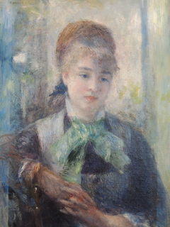 Portrait de Nini Lopez by Auguste Renoir