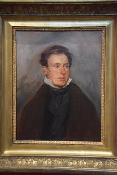 Portrait de Thalès Fielding by Eugène Delacroix