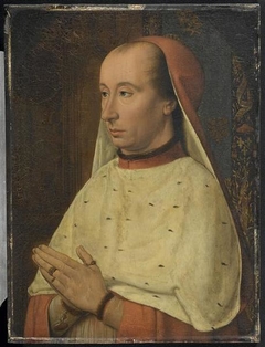 Portrait du cardinal Charles de Bourbon by anonymous in the Musée Condé