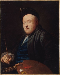 Portrait du peintre Etienne Jeaurat (1699-1789). by Anonymous