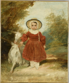 Portrait of A. Bés fils, child by Octave Tassaert