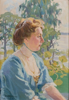 Portrait of a Lady by Dora Wahlroos