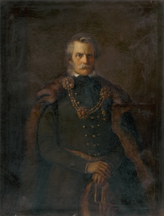 Portrait of a Man in Brown Coat by Nemecký maliar z 19 storočia