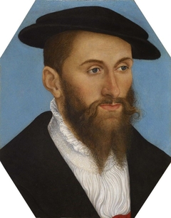 Portrait of a Man by Lucas Cranach the Younger