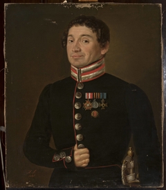 Portrait of a Russian military official by Aleksander Stankiewicz