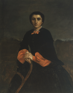 Portrait of a Woman: Juliette Courbet by Gustave Courbet