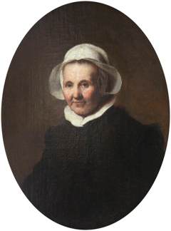 Portrait of an Old Lady in a White Cap (possibly Aeltje Pietersdr. Uylenburgh, c.1570–1644, the wife of Johannes Cornelisz. Sylvius, 1564–1638) by Unknown Artist