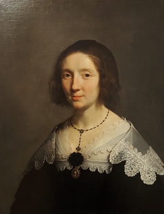 Portrait of artist's wife Charlotte Duchesne by Philippe de Champaigne
