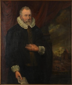 Portrait of Cornelis Gerritsz. de Lange by Lucas van de Kaey