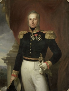 Portrait of Dominique Jacques de Eerens, Governor-General of the Dutch East Indies by Unknown Artist