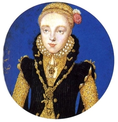 Portrait of Elizabeth I by Levina Teerlinc