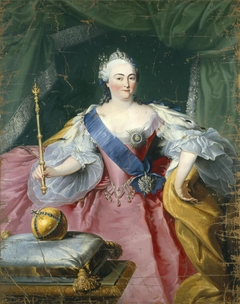 Portrait of Empress Elizabeth Petrovna by Anonymous