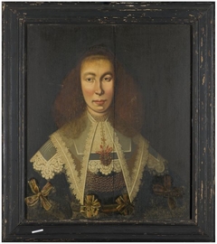 Portrait of Ida van Paffenrode (1631-1674) by onbekende Friese meester